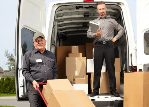 Professional packing services in Mileend preparing household items for a move