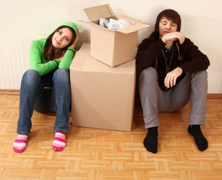 Renovation storage solution in Mileend for furniture and boxes