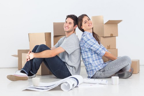 Customer placing a booking for storage services